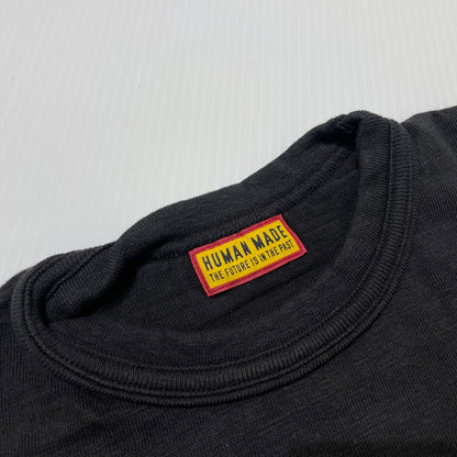 【中古品】【メンズ】 HUMAN MADE ヒューマンメイド × J－HOPE OF BTS ジェイホープ 別注コラボ HUMAN HOPE GRAPHIC T-SHIRT ”BLACK” XX31TE001 ヒューマンホープ グラフィック Tシャツ 半袖 トップス 142-261014-yo-18-teih サイズ：S カラー：ブラック 万代Net店
