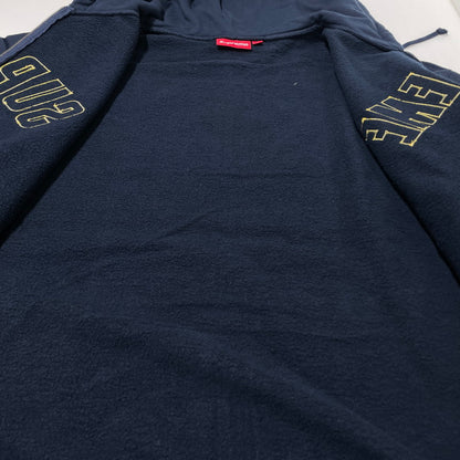 【中古品】【メンズ】 Supreme シュプリーム × LARRY CLARK ラリー・クラーク 別注コラボ 26AW ZIP UP HOODED SWEATSHIRT ジップアップ フーデッド スウェットシャツ 長袖 トップス パーカー 149-261014-yo-11-teih サイズ：XXL カラー：ネイビー 万代Net店