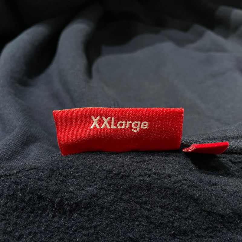 【中古品】【メンズ】 Supreme シュプリーム × LARRY CLARK ラリー・クラーク 別注コラボ 26AW ZIP UP HOODED SWEATSHIRT ジップアップ フーデッド スウェットシャツ 長袖 トップス パーカー 149-261014-yo-11-teih サイズ：XXL カラー：ネイビー 万代Net店