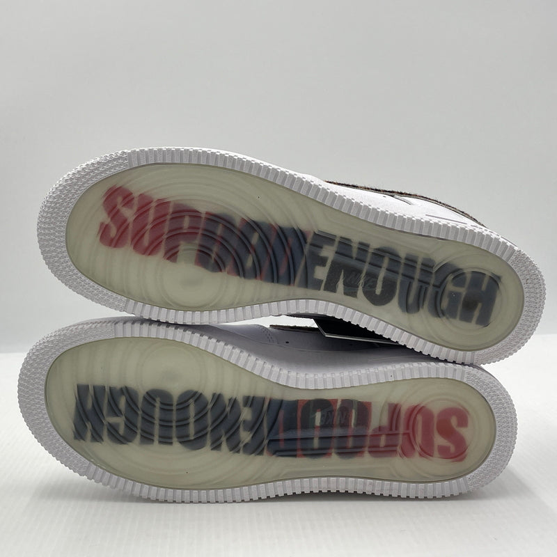 【中古品】【メンズ】 NIKE ナイキ × SUPREME シュプリーム × GOODENOUGH グッドイナフ 別注コラボ 25SS AIR FORCE 1 LOW SP "WHITE" IM3483-100 エア フォース 1 ロー エスピー ホワイト スニーカー 靴 160-261007-sa-13-teih サイズ：27.5cm カラー：ホワイト 万代Net店