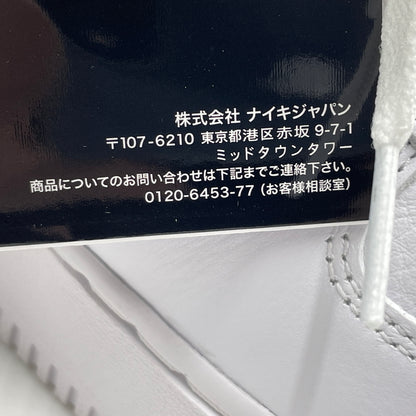 【中古品】【メンズ】 NIKE ナイキ × SUPREME シュプリーム × GOODENOUGH グッドイナフ 別注コラボ 25SS AIR FORCE 1 LOW SP "WHITE" IM3483-100 エア フォース 1 ロー エスピー ホワイト スニーカー 靴 160-261007-sa-13-teih サイズ：27.5cm カラー：ホワイト 万代Net店