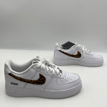 【中古品】【メンズ】 NIKE ナイキ × SUPREME シュプリーム × GOODENOUGH グッドイナフ 別注コラボ 25SS AIR FORCE 1 LOW SP "WHITE" IM3483-100 エア フォース 1 ロー エスピー ホワイト スニーカー 靴 160-261007-sa-13-teih サイズ：27.5cm カラー：ホワイト 万代Net店