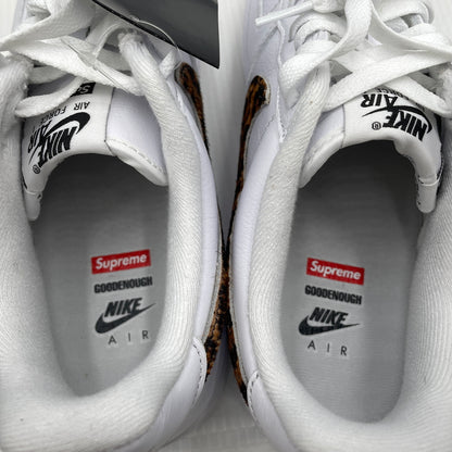 【中古品】【メンズ】 NIKE ナイキ × SUPREME シュプリーム × GOODENOUGH グッドイナフ 別注コラボ 25SS AIR FORCE 1 LOW SP "WHITE" IM3483-100 エア フォース 1 ロー エスピー ホワイト スニーカー 靴 160-261007-sa-13-teih サイズ：27.5cm カラー：ホワイト 万代Net店
