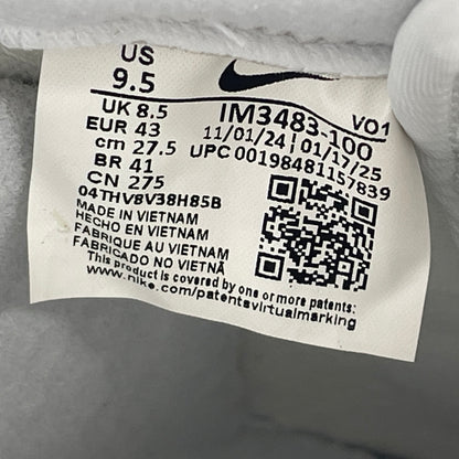 【中古品】【メンズ】 NIKE ナイキ × SUPREME シュプリーム × GOODENOUGH グッドイナフ 別注コラボ 25SS AIR FORCE 1 LOW SP "WHITE" IM3483-100 エア フォース 1 ロー エスピー ホワイト スニーカー 靴 160-261007-sa-13-teih サイズ：27.5cm カラー：ホワイト 万代Net店