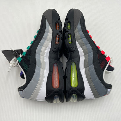 【中古品】【メンズ】 NIKE ナイキ AIR MAX 95 BIG BUBBLE PRM "GREEDY WHITE MEDIUM ASH" IM2211-001 エア マックス95 バブル プレミアム グリーティ ホワイト ミディアム アッシュ スニーカー 靴 160-261007-sa-09-teih サイズ：27.5cm カラー：マルチ 万代Net店