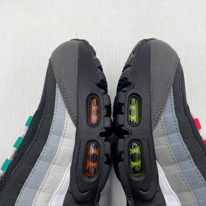 【中古品】【メンズ】 NIKE ナイキ AIR MAX 95 BIG BUBBLE PRM "GREEDY WHITE MEDIUM ASH" IM2211-001 エア マックス95 バブル プレミアム グリーティ ホワイト ミディアム アッシュ スニーカー 靴 160-261007-sa-09-teih サイズ：27.5cm カラー：マルチ 万代Net店