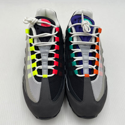 【中古品】【メンズ】 NIKE ナイキ AIR MAX 95 BIG BUBBLE PRM "GREEDY WHITE MEDIUM ASH" IM2211-001 エア マックス95 バブル プレミアム グリーティ ホワイト ミディアム アッシュ スニーカー 靴 160-261007-sa-09-teih サイズ：27.5cm カラー：マルチ 万代Net店
