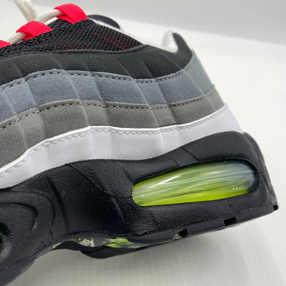 【中古品】【メンズ】 NIKE ナイキ AIR MAX 95 BIG BUBBLE PRM "GREEDY WHITE MEDIUM ASH" IM2211-001 エア マックス95 バブル プレミアム グリーティ ホワイト ミディアム アッシュ スニーカー 靴 160-261007-sa-09-teih サイズ：27.5cm カラー：マルチ 万代Net店