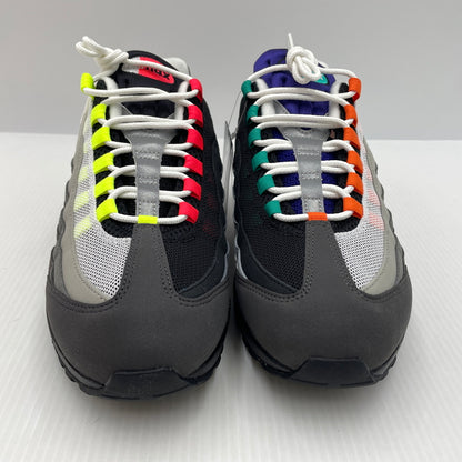 【中古品】【メンズ】 NIKE ナイキ AIR MAX 95 BIG BUBBLE PRM "GREEDY WHITE MEDIUM ASH" IM2211-001 エア マックス95 バブル プレミアム グリーティ ホワイト ミディアム アッシュ スニーカー 靴 160-261007-sa-09-teih サイズ：27.5cm カラー：マルチ 万代Net店