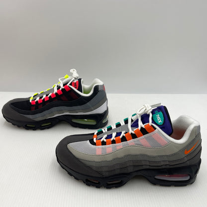 【中古品】【メンズ】 NIKE ナイキ AIR MAX 95 BIG BUBBLE PRM "GREEDY WHITE MEDIUM ASH" IM2211-001 エア マックス95 バブル プレミアム グリーティ ホワイト ミディアム アッシュ スニーカー 靴 160-261007-sa-09-teih サイズ：27.5cm カラー：マルチ 万代Net店