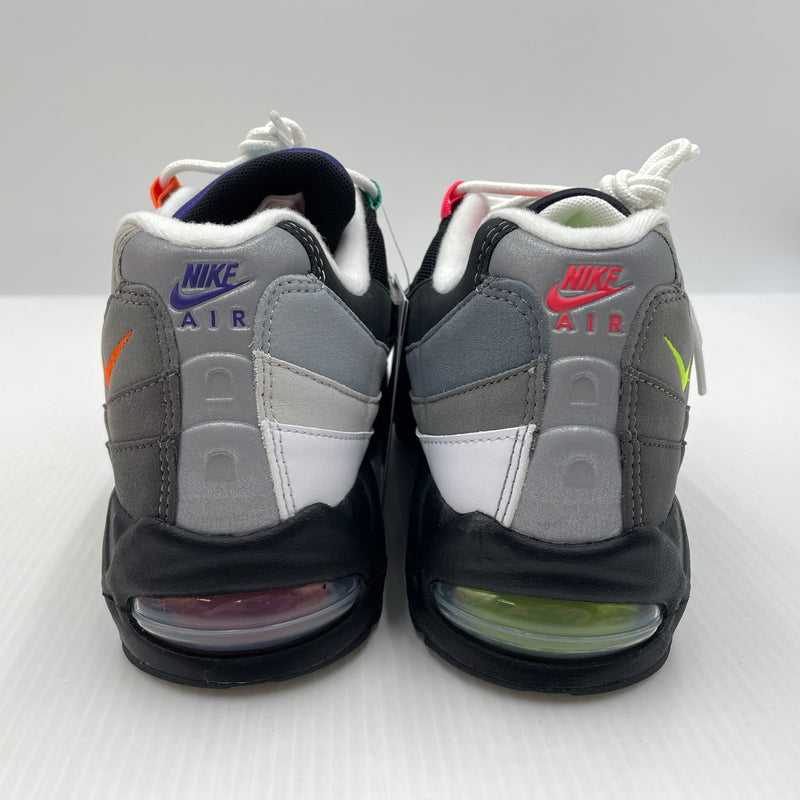 【中古品】【メンズ】 NIKE ナイキ AIR MAX 95 BIG BUBBLE PRM "GREEDY WHITE MEDIUM ASH" IM2211-001 エア マックス95 バブル プレミアム グリーティ ホワイト ミディアム アッシュ スニーカー 靴 160-261007-sa-09-teih サイズ：27.5cm カラー：マルチ 万代Net店