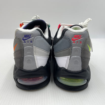【中古品】【メンズ】 NIKE ナイキ AIR MAX 95 BIG BUBBLE PRM "GREEDY WHITE MEDIUM ASH" IM2211-001 エア マックス95 バブル プレミアム グリーティ ホワイト ミディアム アッシュ スニーカー 靴 160-261007-sa-09-teih サイズ：27.5cm カラー：マルチ 万代Net店