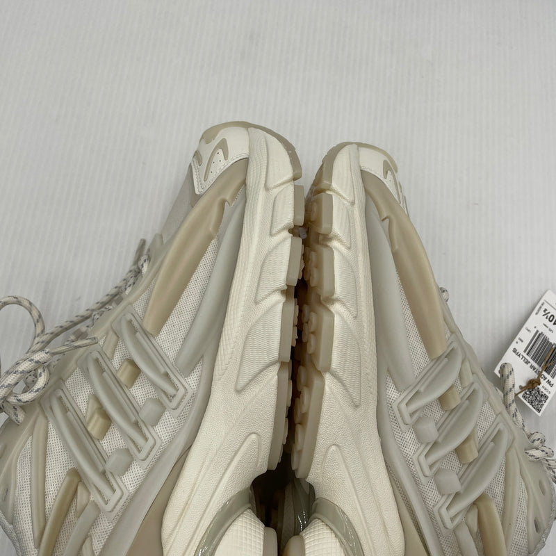 【中古品】【メンズ】 PHARRELL WILLIAMS ファレル ウィリアムス × ADIDAS アディダス 別注コラボ ADISTAR JELLYFISH ”TRIP KH6730 アディスター ジェリーフィッシュ トリプルホワイト スニーカー 靴 161-261007-sa-06-teih サイズ：27.5cm カラー：ホワイト 万代Net店