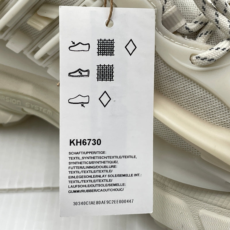 【中古品】【メンズ】 PHARRELL WILLIAMS ファレル ウィリアムス × ADIDAS アディダス 別注コラボ ADISTAR JELLYFISH ”TRIP KH6730 アディスター ジェリーフィッシュ トリプルホワイト スニーカー 靴 161-261007-sa-06-teih サイズ：27.5cm カラー：ホワイト 万代Net店