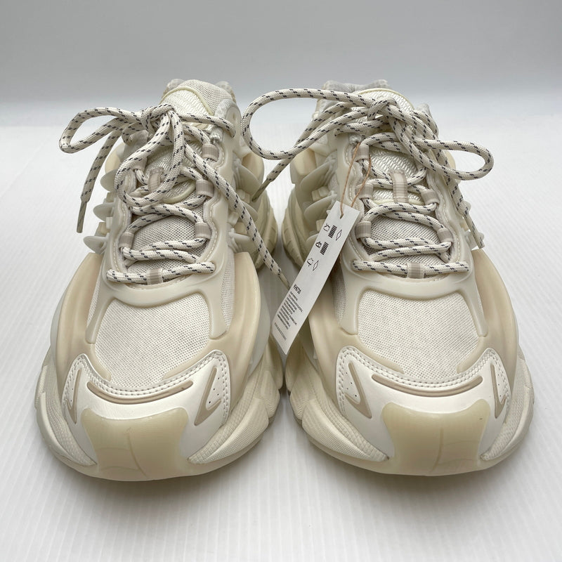 【中古品】【メンズ】 PHARRELL WILLIAMS ファレル ウィリアムス × ADIDAS アディダス 別注コラボ ADISTAR JELLYFISH ”TRIP KH6730 アディスター ジェリーフィッシュ トリプルホワイト スニーカー 靴 161-261007-sa-06-teih サイズ：27.5cm カラー：ホワイト 万代Net店
