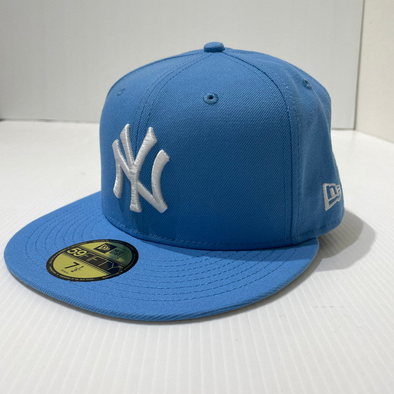 【中古品】【メンズ】 SUPREME シュプリーム × NEWERA ニューエラ 別注コラボ 26SS NEWYORK YANKEES NEWERA CAP ニューヨークヤンキース ニューエラ キャップ 帽子 182-261009-yo-10-teih サイズ：7 1/2(59.6cm) カラー：ブルー 万代Net店