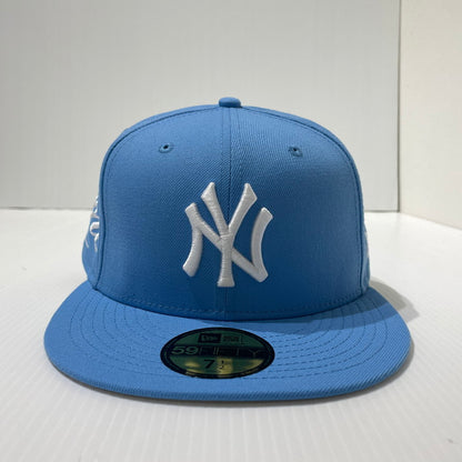 【中古品】【メンズ】 SUPREME シュプリーム × NEWERA ニューエラ 別注コラボ 26SS NEWYORK YANKEES NEWERA CAP ニューヨークヤンキース ニューエラ キャップ 帽子 182-261009-yo-10-teih サイズ：7 1/2(59.6cm) カラー：ブルー 万代Net店