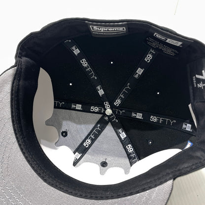 【中古品】【メンズ】 SUPREME シュプリーム × SWAROVSKI スワロフスキー 別注コラボ 25AW S LOGO NEW ERA ”BLACK” Sロゴ ニューエラ キャップ 帽子 185-261009-yo-14-teih サイズ：7 1/2(59.6cm) カラー：ブラック 万代Net店