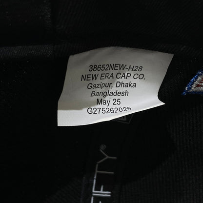 【中古品】【メンズ】 SUPREME シュプリーム × SWAROVSKI スワロフスキー 別注コラボ 25AW S LOGO NEW ERA ”BLACK” Sロゴ ニューエラ キャップ 帽子 185-261009-yo-14-teih サイズ：7 1/2(59.6cm) カラー：ブラック 万代Net店