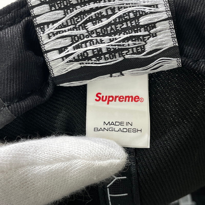 【中古品】【メンズ】 SUPREME シュプリーム × SWAROVSKI スワロフスキー 別注コラボ 25AW S LOGO NEW ERA ”BLACK” Sロゴ ニューエラ キャップ 帽子 185-261009-yo-14-teih サイズ：7 1/2(59.6cm) カラー：ブラック 万代Net店