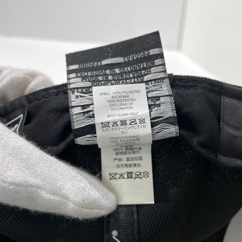 【中古品】【メンズ】 SUPREME シュプリーム × SWAROVSKI スワロフスキー 別注コラボ 25AW S LOGO NEW ERA ”BLACK” Sロゴ ニューエラ キャップ 帽子 185-261009-yo-14-teih サイズ：7 1/2(59.6cm) カラー：ブラック 万代Net店