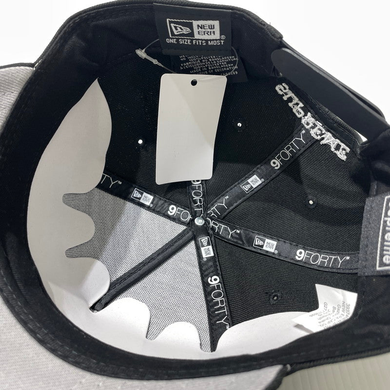 【中古品】【メンズ】 SUPREME シュプリーム 25AW SHARP SPELLOUT ADJUSTABLE NEW ERA CAP シャープ スペルアウト アジャスタブル ニューエラ キャップ 帽子 185-261009-yo-13-teih サイズ：ONE SIZE カラー：ブラック 万代Net店