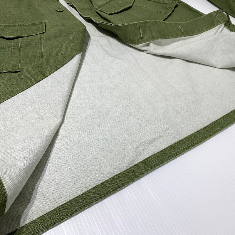 【中古品】【メンズ】 KENZO ケンゾー POCKET MILITARY OVER SHIRT FF55CH5339GD ポケット ミリタリー オーバーシャツ ライトアウター ワークジャケット 141-261006-ko-15-teih サイズ：M カラー：カーキ系 万代Net店