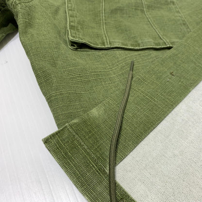 【中古品】【メンズ】 KENZO ケンゾー POCKET MILITARY OVER SHIRT FF55CH5339GD ポケット ミリタリー オーバーシャツ ライトアウター ワークジャケット 141-261006-ko-15-teih サイズ：M カラー：カーキ系 万代Net店