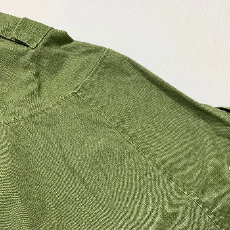【中古品】【メンズ】 KENZO ケンゾー POCKET MILITARY OVER SHIRT FF55CH5339GD ポケット ミリタリー オーバーシャツ ライトアウター ワークジャケット 141-261006-ko-15-teih サイズ：M カラー：カーキ系 万代Net店