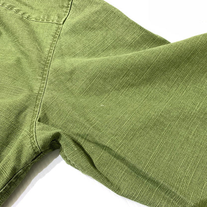 【中古品】【メンズ】 KENZO ケンゾー POCKET MILITARY OVER SHIRT FF55CH5339GD ポケット ミリタリー オーバーシャツ ライトアウター ワークジャケット 141-261006-ko-15-teih サイズ：M カラー：カーキ系 万代Net店