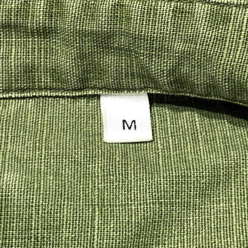 【中古品】【メンズ】 KENZO ケンゾー POCKET MILITARY OVER SHIRT FF55CH5339GD ポケット ミリタリー オーバーシャツ ライトアウター ワークジャケット 141-261006-ko-15-teih サイズ：M カラー：カーキ系 万代Net店