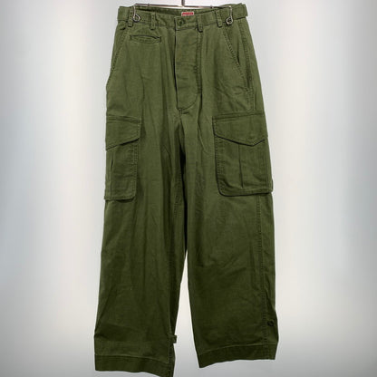 【中古品】【メンズ】 KENZO ケンゾー CARGO PANTS FF55PA2459GD カーゴパンツ ボトムス ワークパンツ 151-261006-ko-26-teih サイズ：XS カラー：カーキ系 万代Net店