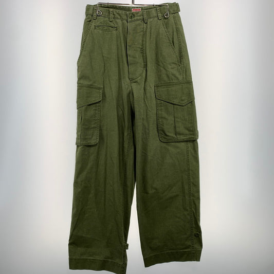 【中古品】【メンズ】 KENZO ケンゾー CARGO PANTS FF55PA2459GD カーゴパンツ ボトムス ワークパンツ 151-261006-ko-26-teih サイズ：XS カラー：カーキ系 万代Net店