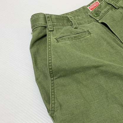 【中古品】【メンズ】 KENZO ケンゾー CARGO PANTS FF55PA2459GD カーゴパンツ ボトムス ワークパンツ 151-261006-ko-26-teih サイズ：XS カラー：カーキ系 万代Net店