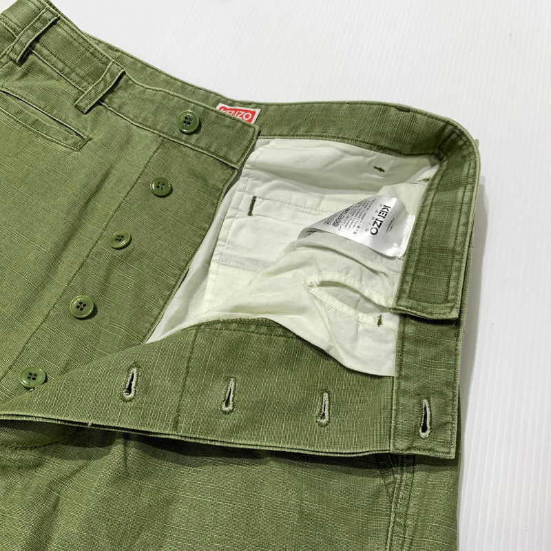 【中古品】【メンズ】 KENZO ケンゾー CARGO PANTS FF55PA2459GD カーゴパンツ ボトムス ワークパンツ 151-261006-ko-26-teih サイズ：XS カラー：カーキ系 万代Net店