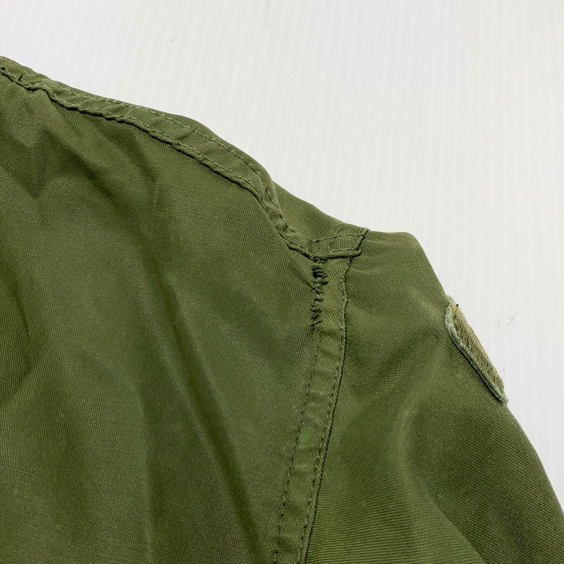 【現状渡し品】【メンズ】 UNKNOWN CANADIAN ARMY MK-2 JACKET 8415-21-870-5575 カナディアン アーミー MK-2ジャケット ライトアウター ミリタリーコート 145-261006-ko-16-teih サイズ：R-S カラー：カーキ系 万代Net店