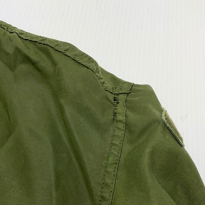 【現状渡し品】【メンズ】 UNKNOWN CANADIAN ARMY MK-2 JACKET 8415-21-870-5575 カナディアン アーミー MK-2ジャケット ライトアウター ミリタリーコート 145-261006-ko-16-teih サイズ：R-S カラー：カーキ系 万代Net店