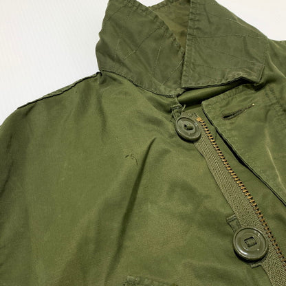 【現状渡し品】【メンズ】 UNKNOWN CANADIAN ARMY MK-2 JACKET 8415-21-870-5575 カナディアン アーミー MK-2ジャケット ライトアウター ミリタリーコート 145-261006-ko-16-teih サイズ：R-S カラー：カーキ系 万代Net店