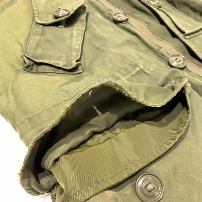 【現状渡し品】【メンズ】 UNKNOWN CANADIAN ARMY MK-2 JACKET 8415-21-870-5575 カナディアン アーミー MK-2ジャケット ライトアウター ミリタリーコート 145-261006-ko-16-teih サイズ：R-S カラー：カーキ系 万代Net店