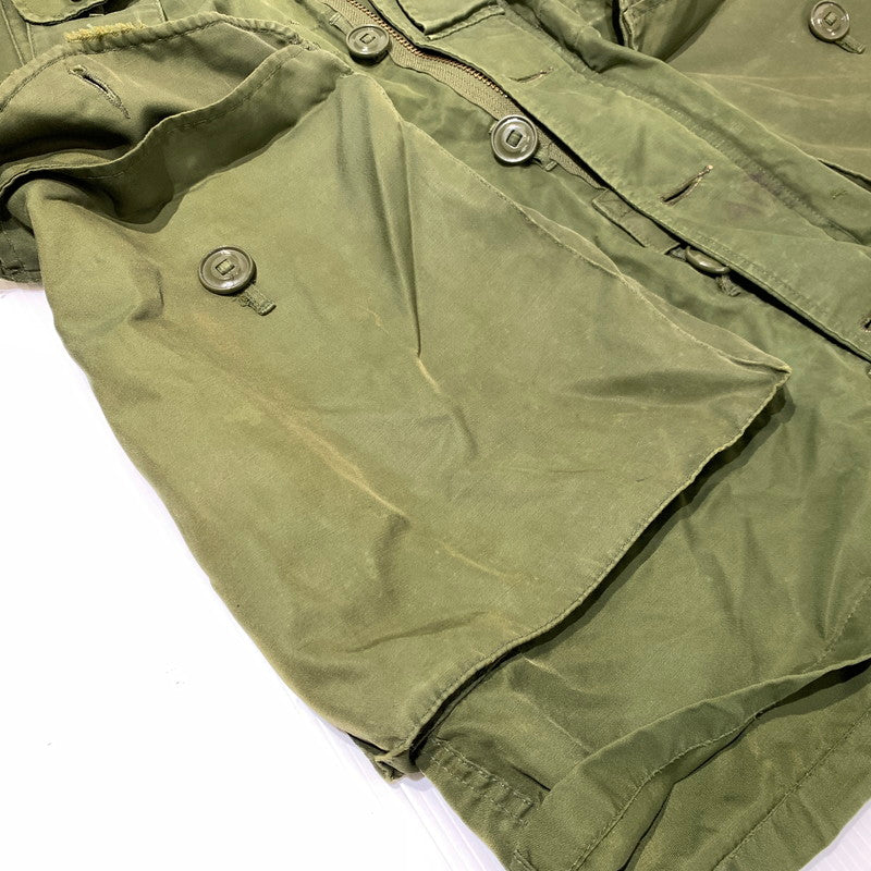 【現状渡し品】【メンズ】 UNKNOWN CANADIAN ARMY MK-2 JACKET 8415-21-870-5575 カナディアン アーミー MK-2ジャケット ライトアウター ミリタリーコート 145-261006-ko-16-teih サイズ：R-S カラー：カーキ系 万代Net店