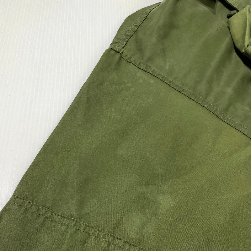 【現状渡し品】【メンズ】 UNKNOWN CANADIAN ARMY MK-2 JACKET 8415-21-870-5575 カナディアン アーミー MK-2ジャケット ライトアウター ミリタリーコート 145-261006-ko-16-teih サイズ：R-S カラー：カーキ系 万代Net店