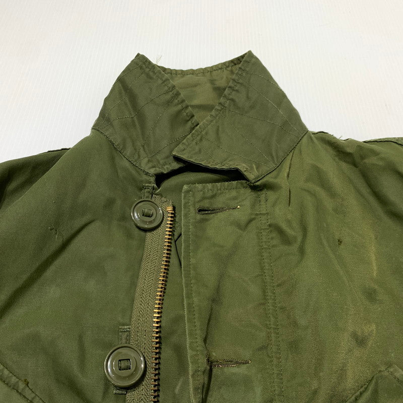 【現状渡し品】【メンズ】 UNKNOWN CANADIAN ARMY MK-2 JACKET 8415-21-870-5575 カナディアン アーミー MK-2ジャケット ライトアウター ミリタリーコート 145-261006-ko-16-teih サイズ：R-S カラー：カーキ系 万代Net店