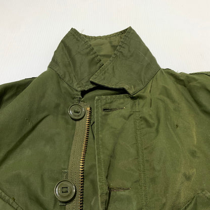 【現状渡し品】【メンズ】 UNKNOWN CANADIAN ARMY MK-2 JACKET 8415-21-870-5575 カナディアン アーミー MK-2ジャケット ライトアウター ミリタリーコート 145-261006-ko-16-teih サイズ：R-S カラー：カーキ系 万代Net店