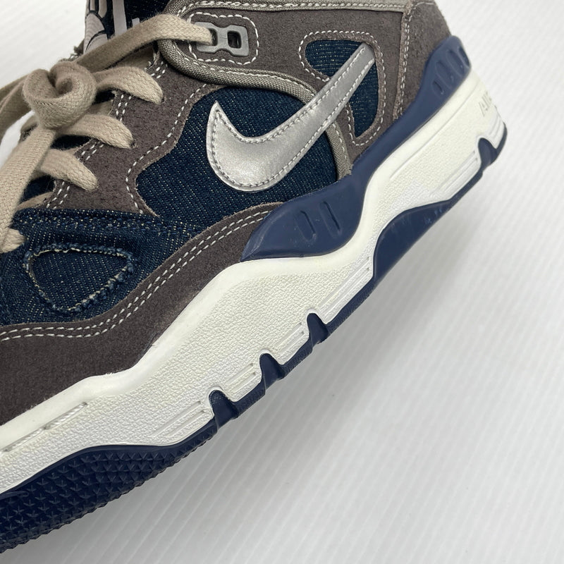 【中古品】【メンズ】 NIGO ニゴー × NIKE ナイキ × LEVI’S リーバイス 別注コラボ AIR FORCE 3 LOW HQ0262-004 エア フォース スリー ロー スニーカー 靴 160-261007-sa-15-teih サイズ：29cm カラー：ブラウンネイビー 万代Net店