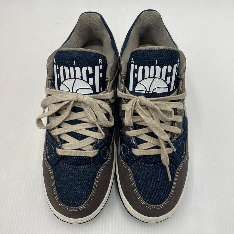 【中古品】【メンズ】 NIGO ニゴー × NIKE ナイキ × LEVI’S リーバイス 別注コラボ AIR FORCE 3 LOW HQ0262-004 エア フォース スリー ロー スニーカー 靴 160-261007-sa-15-teih サイズ：29cm カラー：ブラウンネイビー 万代Net店