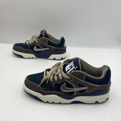 【中古品】【メンズ】 NIGO ニゴー × NIKE ナイキ × LEVI’S リーバイス 別注コラボ AIR FORCE 3 LOW HQ0262-004 エア フォース スリー ロー スニーカー 靴 160-261007-sa-15-teih サイズ：29cm カラー：ブラウンネイビー 万代Net店