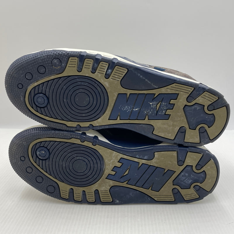 【中古品】【メンズ】 NIGO ニゴー × NIKE ナイキ × LEVI’S リーバイス 別注コラボ AIR FORCE 3 LOW HQ0262-004 エア フォース スリー ロー スニーカー 靴 160-261007-sa-15-teih サイズ：29cm カラー：ブラウンネイビー 万代Net店