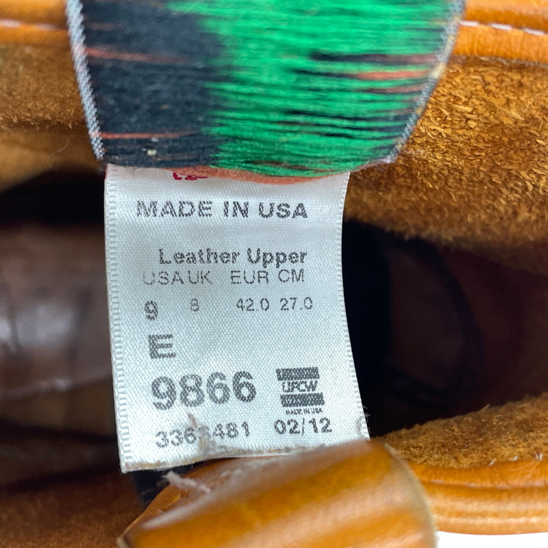【現状渡し品】【メンズ】 REDWING レッド ウィング 9‘PECOS GOLD RUSSET 9866 9インチ ペコス ゴールドラセット 靴 164-261007-sa-14-teih サイズ：27cm カラー：ブラウン 万代Net店
