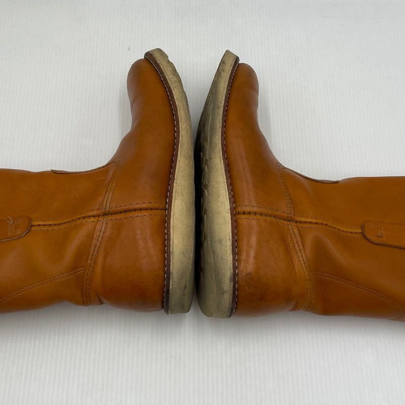 【現状渡し品】【メンズ】 REDWING レッド ウィング 9‘PECOS GOLD RUSSET 9866 9インチ ペコス ゴールドラセット 靴 164-261007-sa-14-teih サイズ：27cm カラー：ブラウン 万代Net店