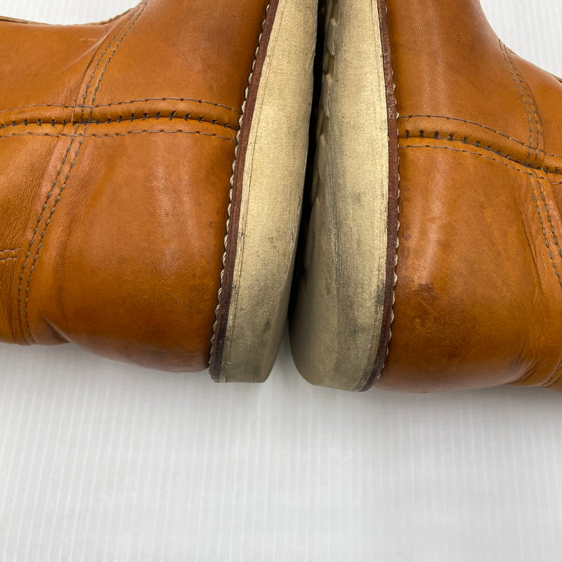 【現状渡し品】【メンズ】 REDWING レッド ウィング 9‘PECOS GOLD RUSSET 9866 9インチ ペコス ゴールドラセット 靴 164-261007-sa-14-teih サイズ：27cm カラー：ブラウン 万代Net店